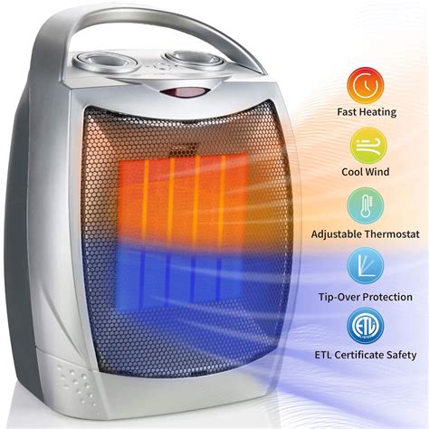 best hot and cool fan heater
